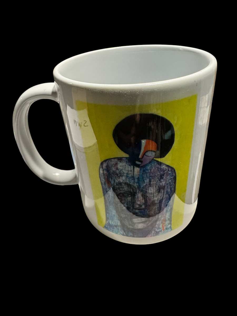 Yellow Body Coffee Mug by Chris McMurry  Image: Coffee Mug