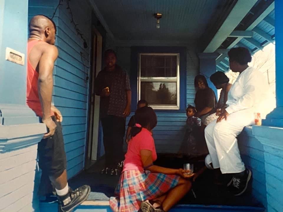 grandmas porch 90's by Chris McMurry 