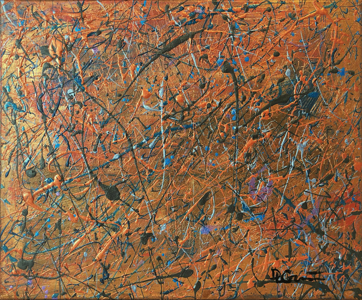 Study Metallic drip #3 by Darryl L. Grant, Image 2.