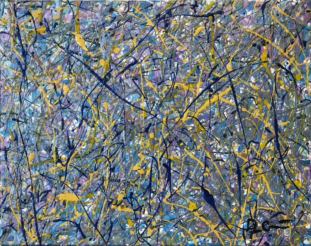 Study Metallic drip #1 by Darryl L. Grant 