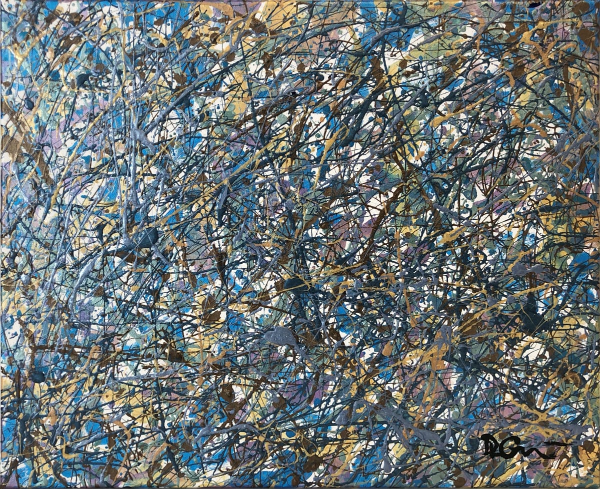 Study Metallic drip #2 by Darryl L. Grant 