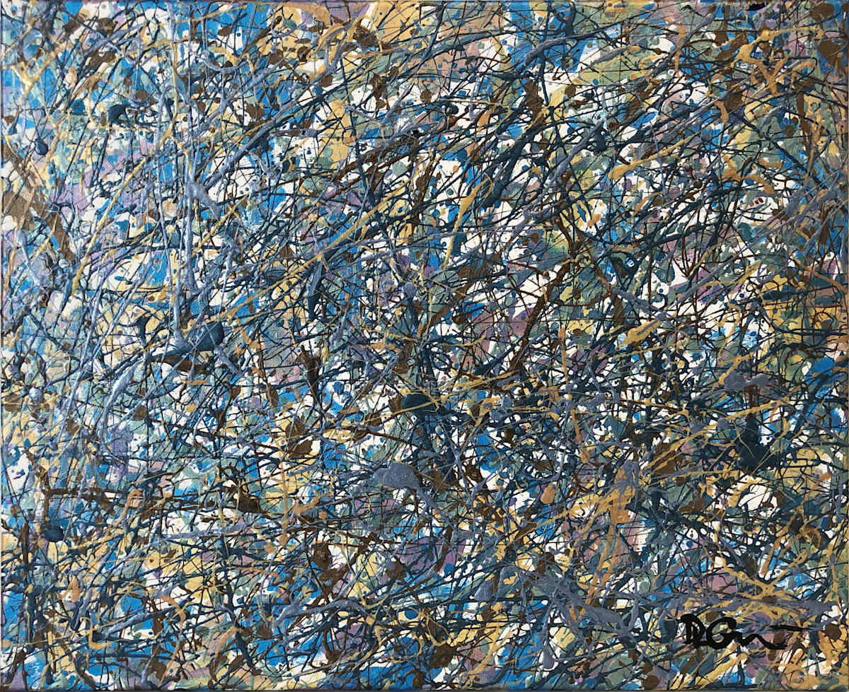 Study Metallic drip #2 by Darryl L. Grant, Image 2.
