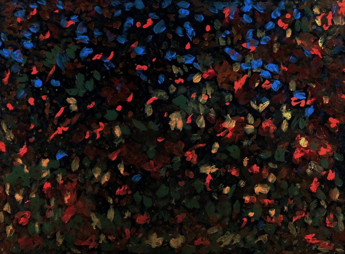 Sun Dappled Autumnal Forest by Darryl L. Grant 