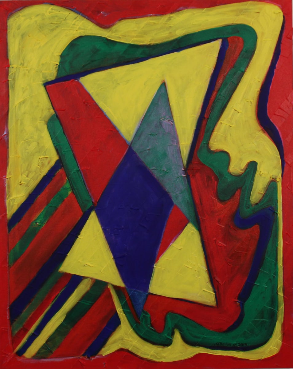 "T" on Red by Joe O'Hanlon, Image 1.