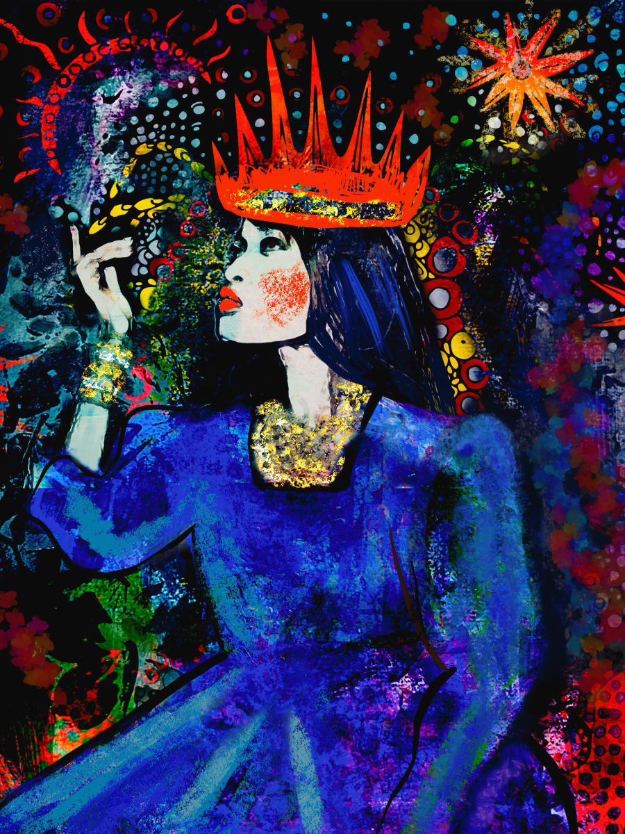 Serene Queen by Diana Riukas  Image: Limited edition of 50