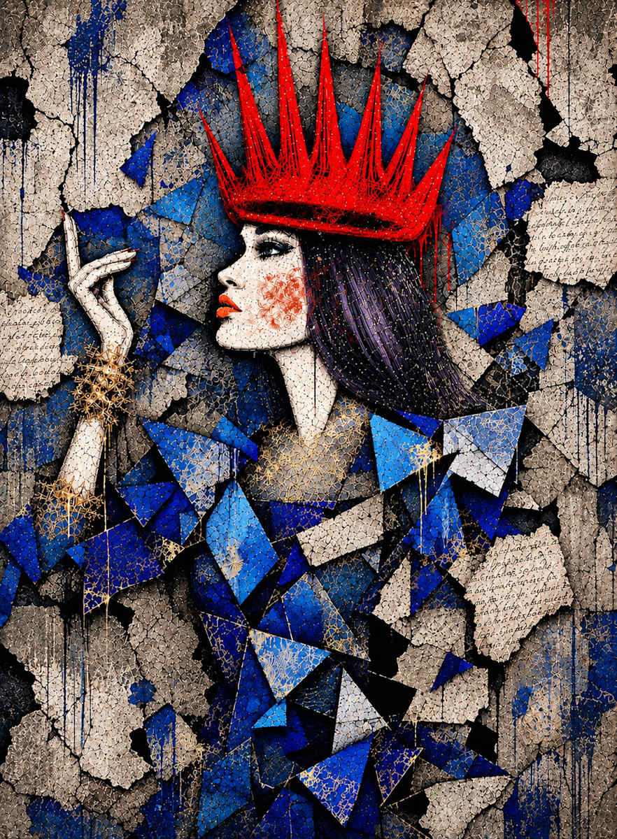 Reclaimed Queen by Diana Riukas, Image 1.