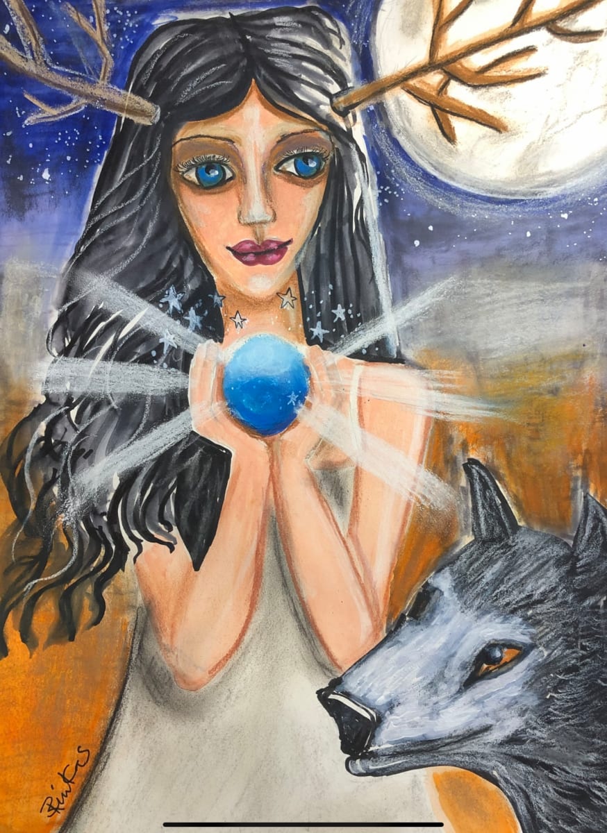 Her Intuition #2 by Diana Riukas 