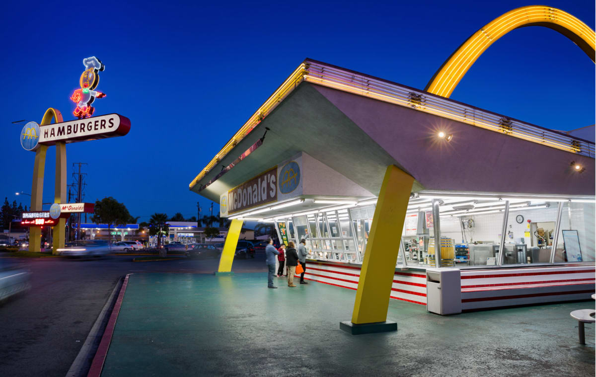 McDonald's by Ashok Sinha  Image: Los Angeles,  California
Architect: Stanley Clark Meston 
Year of Completion: 1953