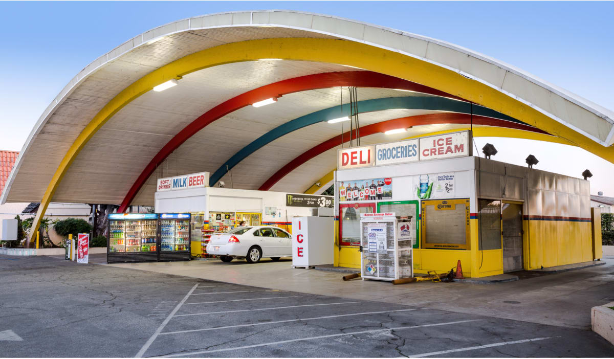 Driftwood Dairy by Ashok Sinha  Image: Los Angeles, California 
Architect: Theodore Masterson 
Year of Completion: 1961