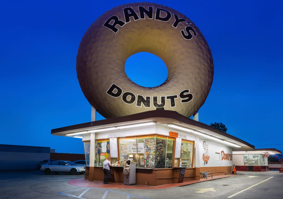 Randy's Donuts by Ashok Sinha  Image: Los Angeles, California
Architect: Henry Goodwin 
Year of Completion: 1953
