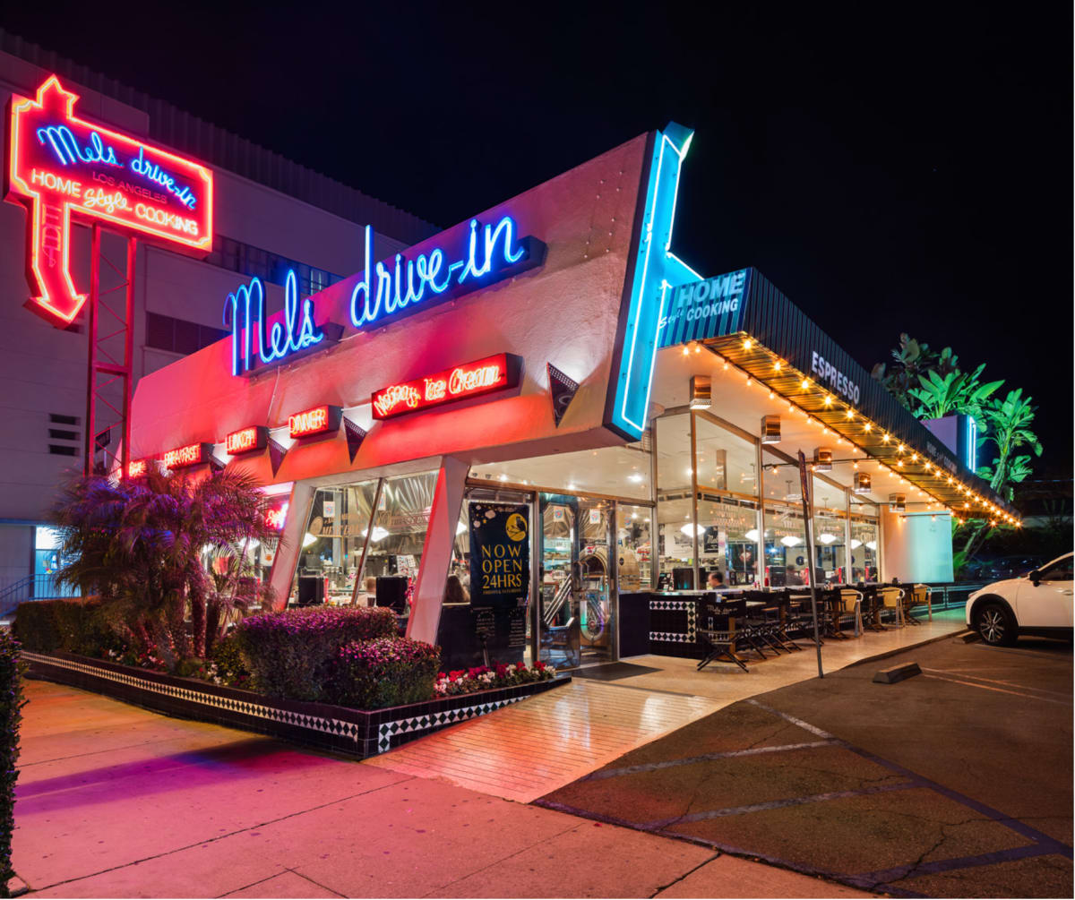Mel's by Ashok Sinha  Image:  Los Angeles, California Architect: Armet & Davis Year of Completion: 1953