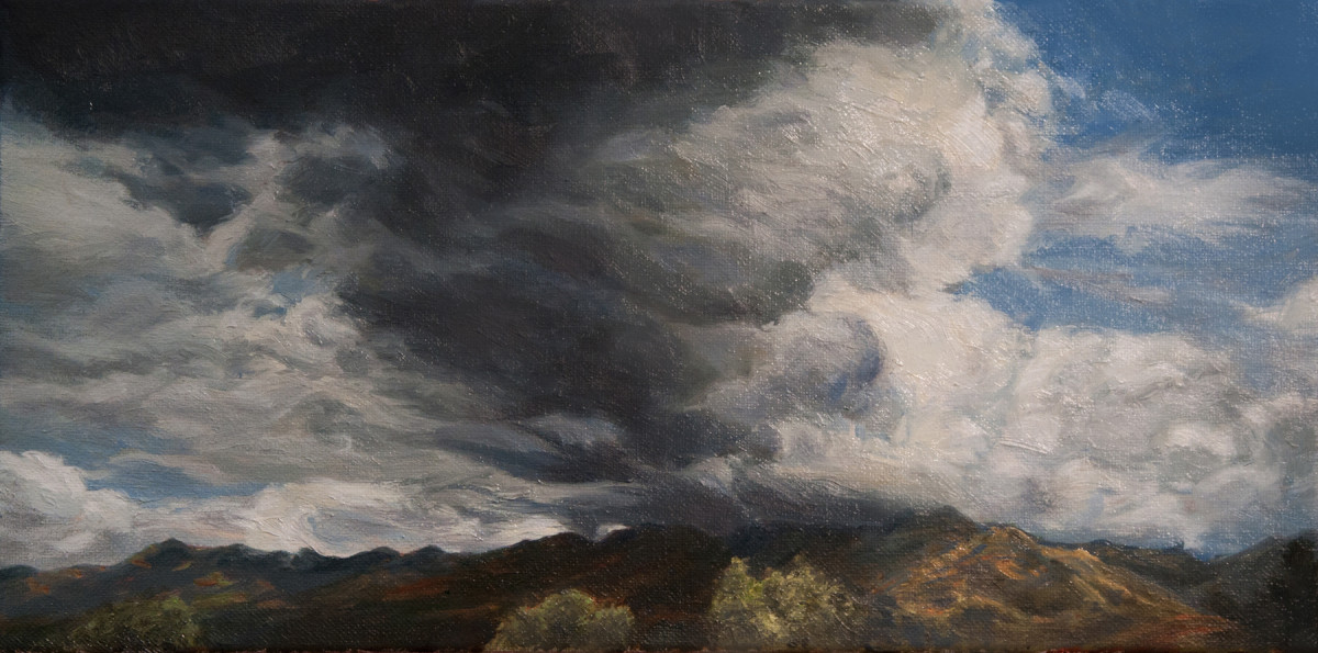 Angeles Forest Storm Wide by Katherine Kean 