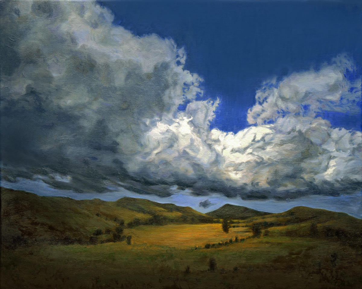 Billowing Clouds Go By and By by Katherine Kean 