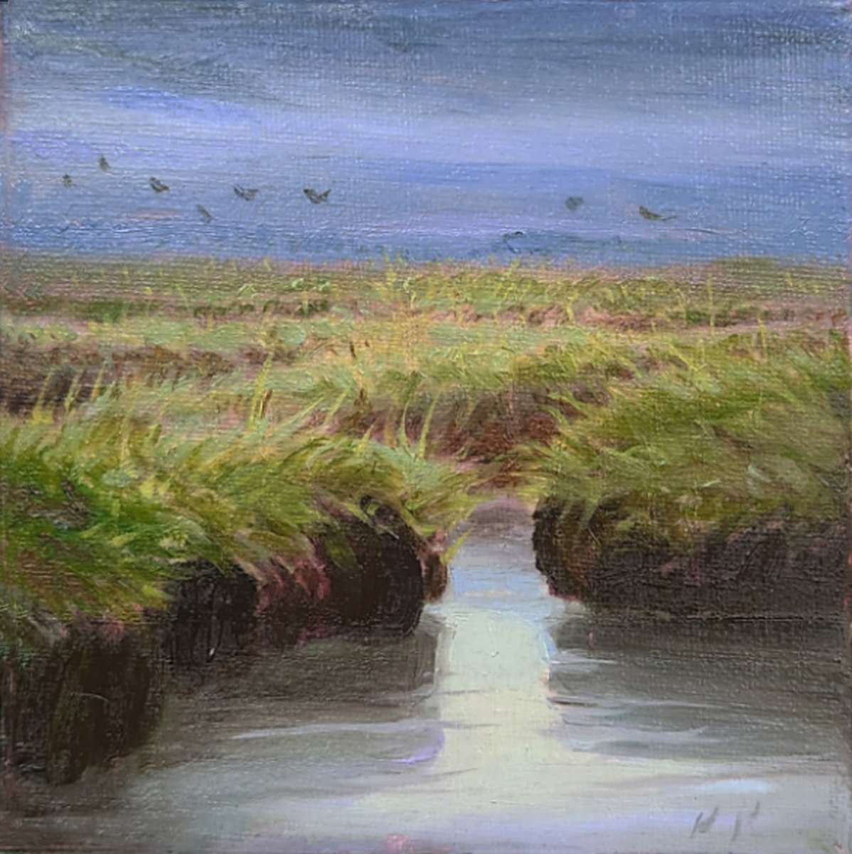 Calm Reflections by Katherine Kean 