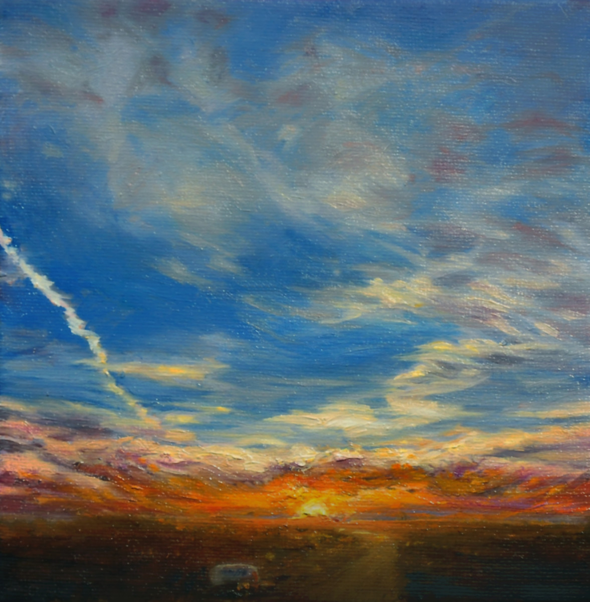 Someone's Desert Sunset by Katherine Kean 