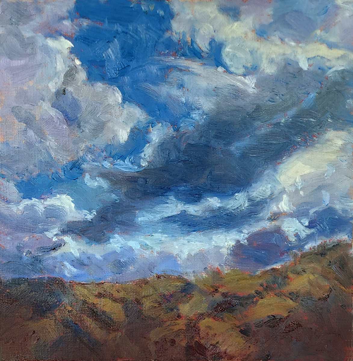 Saddle Road Cloudscape 2 by Katherine Kean 