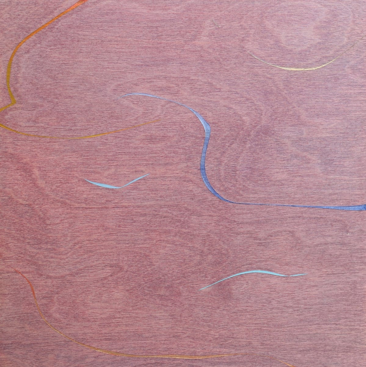Hazy Reflections I (smalt) by Alicia Philley 
