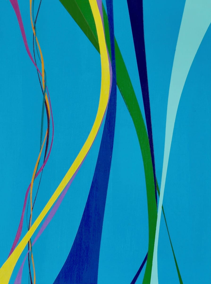 Blue Skies Twirling 