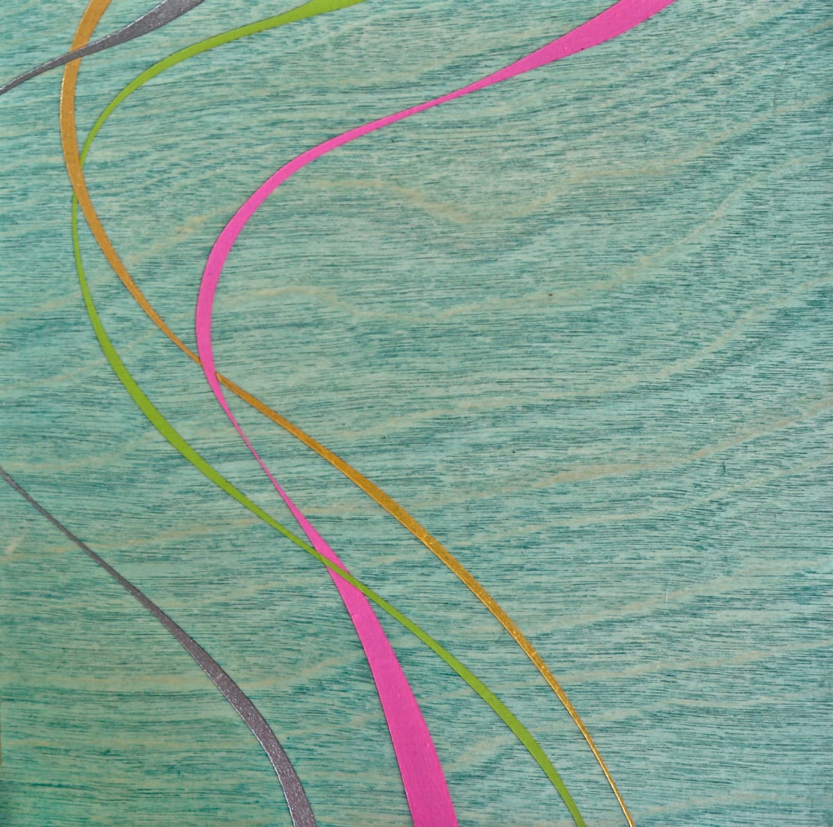 Late Summer Creek IV by Alicia Philley  Image: One painting of four still available