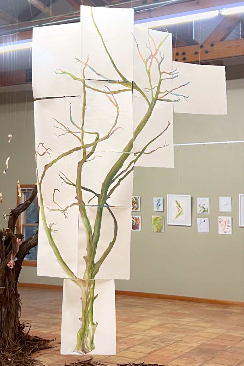 The Trees Curve and Flow by Alicia Philley 
