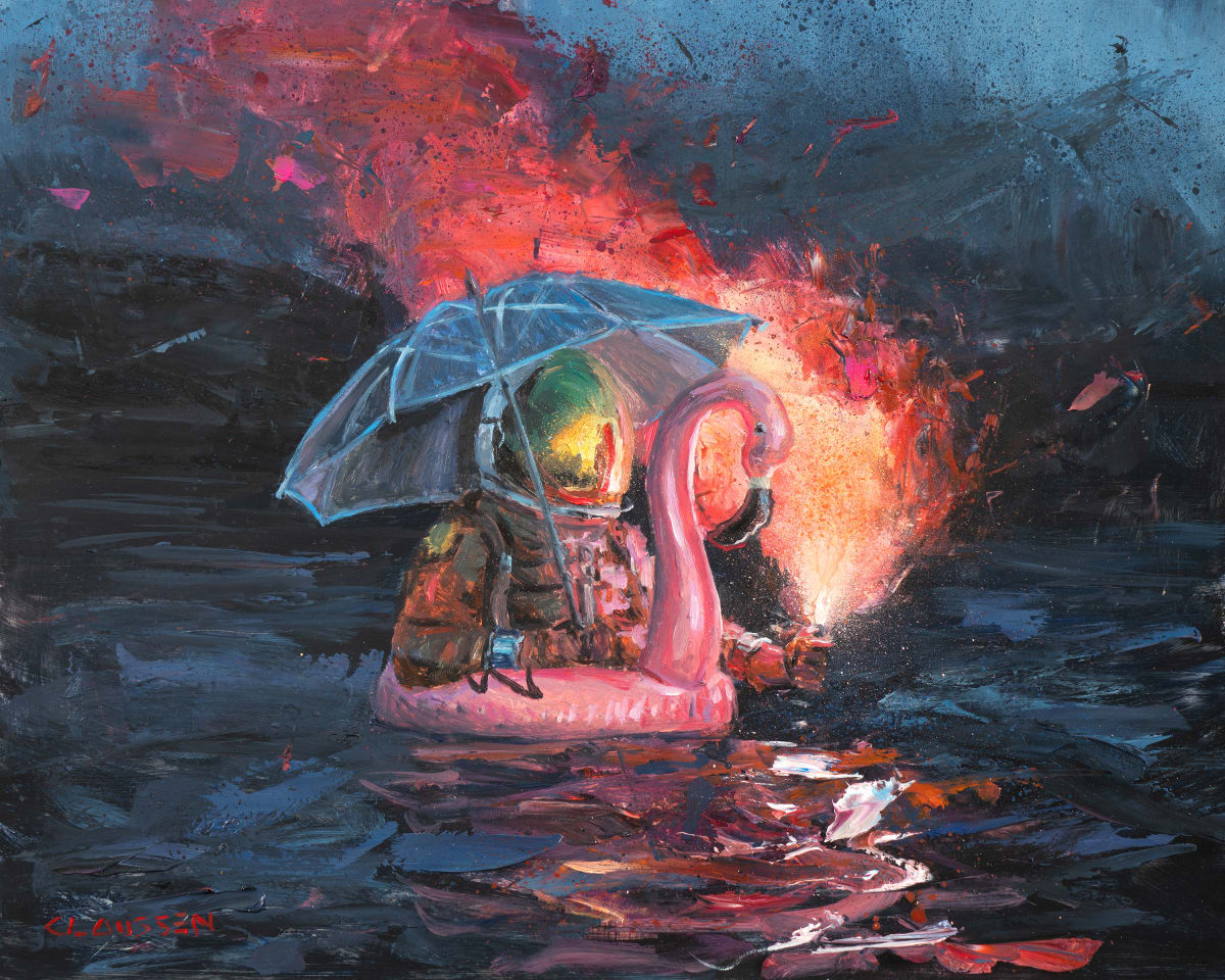 DON´T TRUST ANY WEATHER REPORT, TAKE AN UMBRELLA WITH YOU by Andreas Claussen 