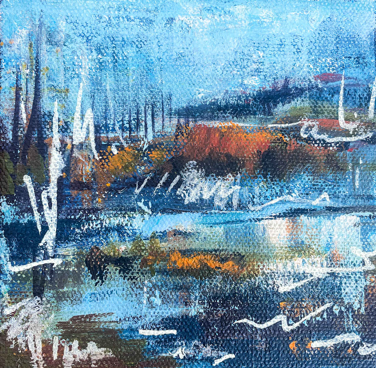Dreaming In The Blue by Kat Collins 