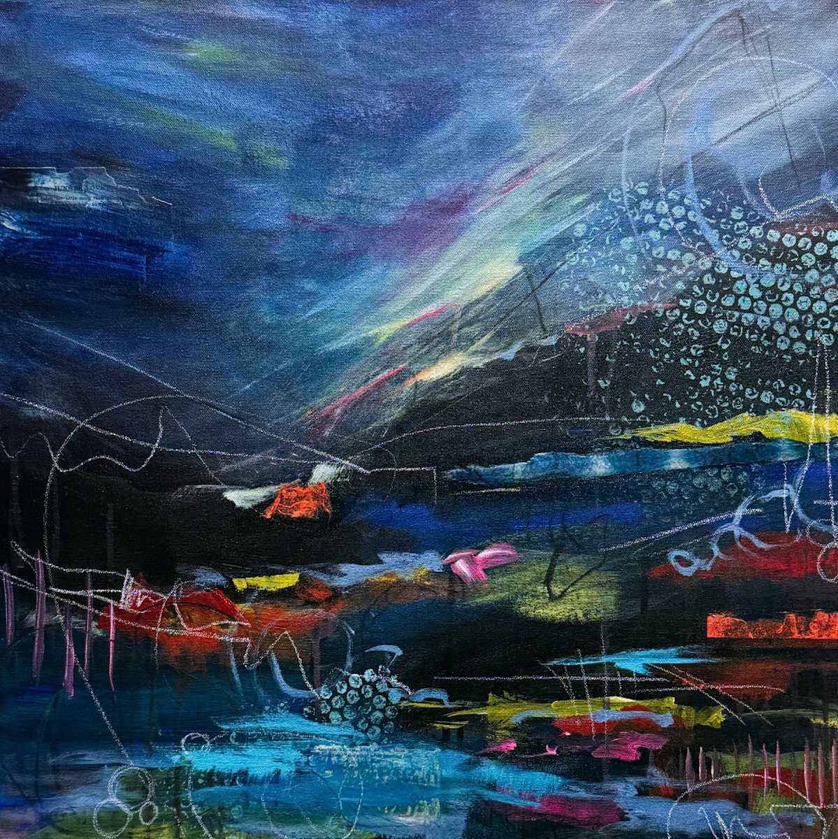 Long Blue Light by Kat Collins, Image 1.