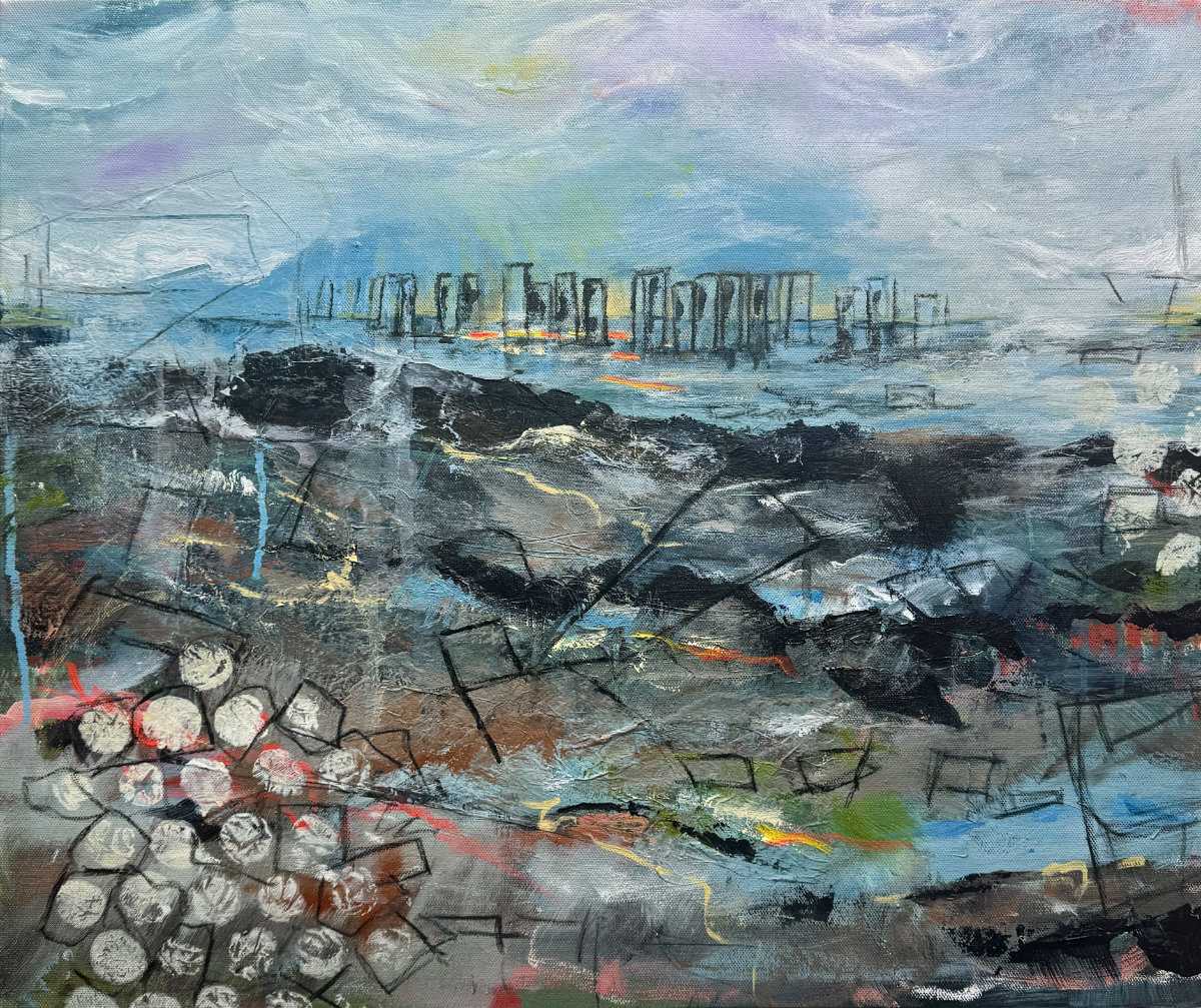 The Ocean Swallowed Time by Kat Collins 
