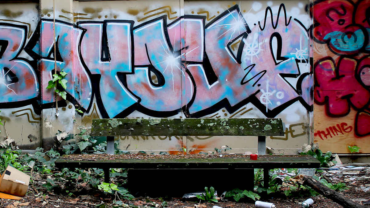 The Bench by Xan Blood Walker 