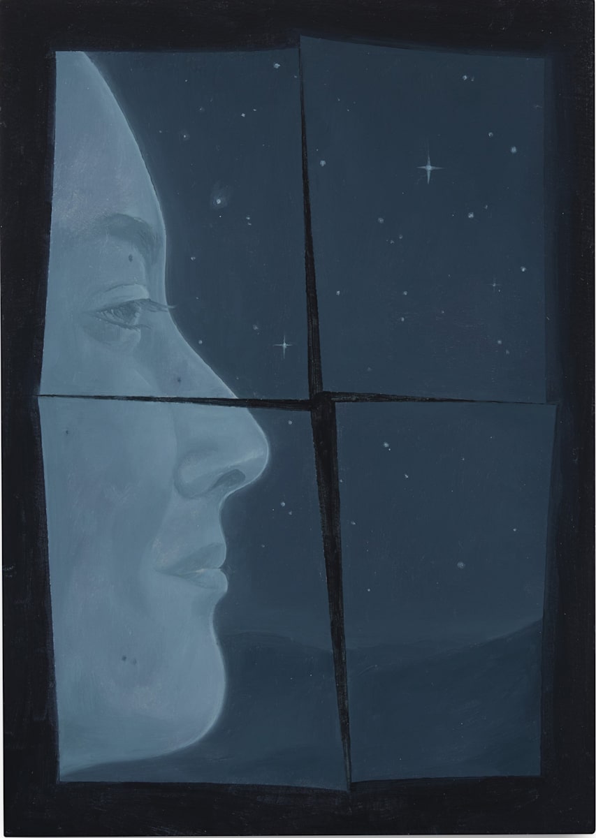 Untitled (Adrienne stargazing) by Olivia Jia 