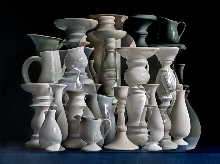 White Vessels Composition #1 by Abelardo Morell 
