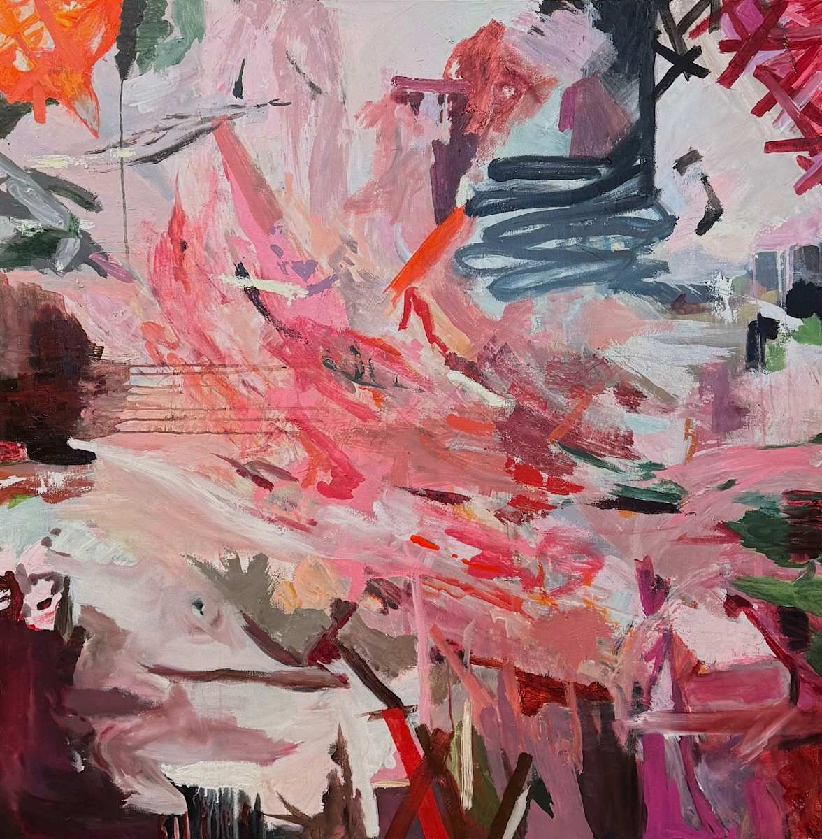 whispering through the forest by Kathy Knaus 