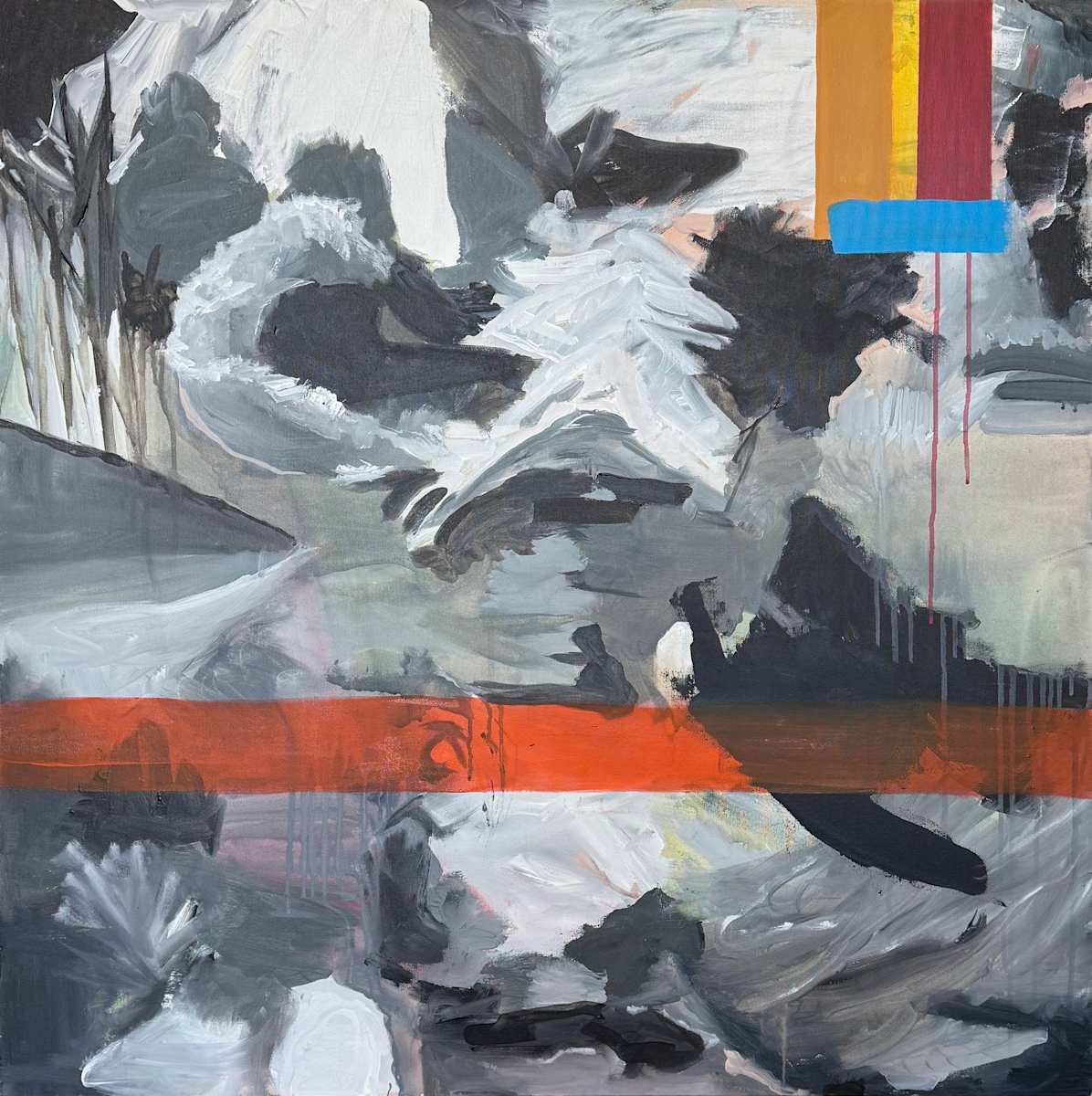 being swept, blown, dragged, twisted by Kathy Knaus 