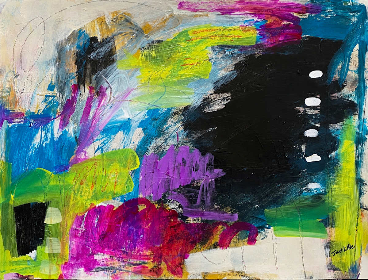 A Big Surprise by Janet Little Art 