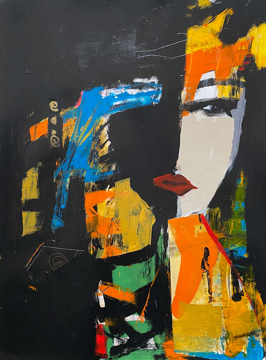 Out of the Darkness by Janet Little Art 