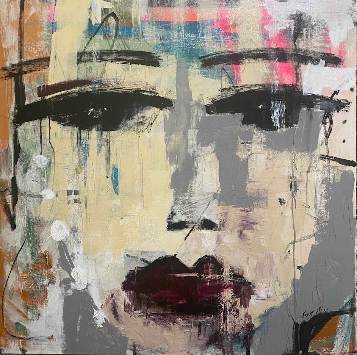 Lost Then Found by Janet Little Art 