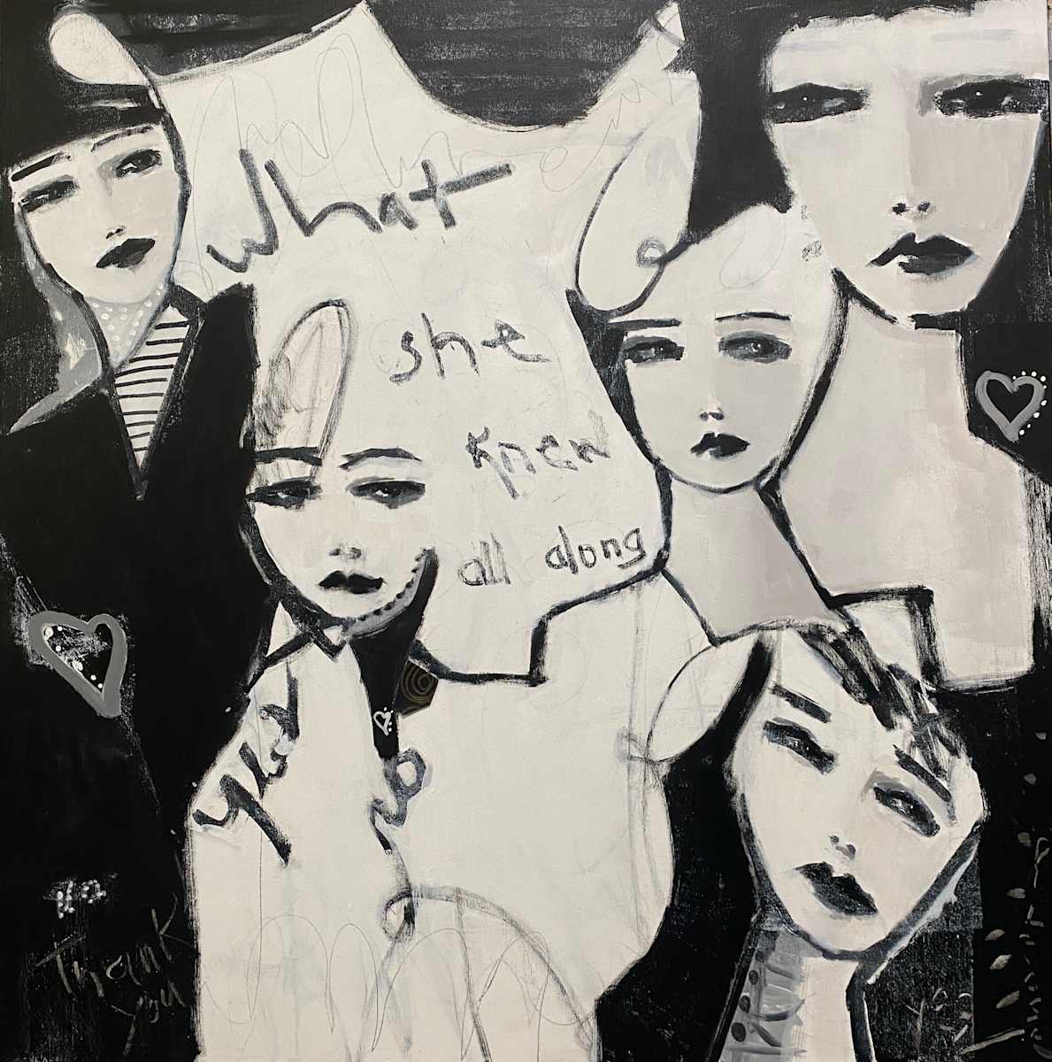 Knowing by Janet Little Art 