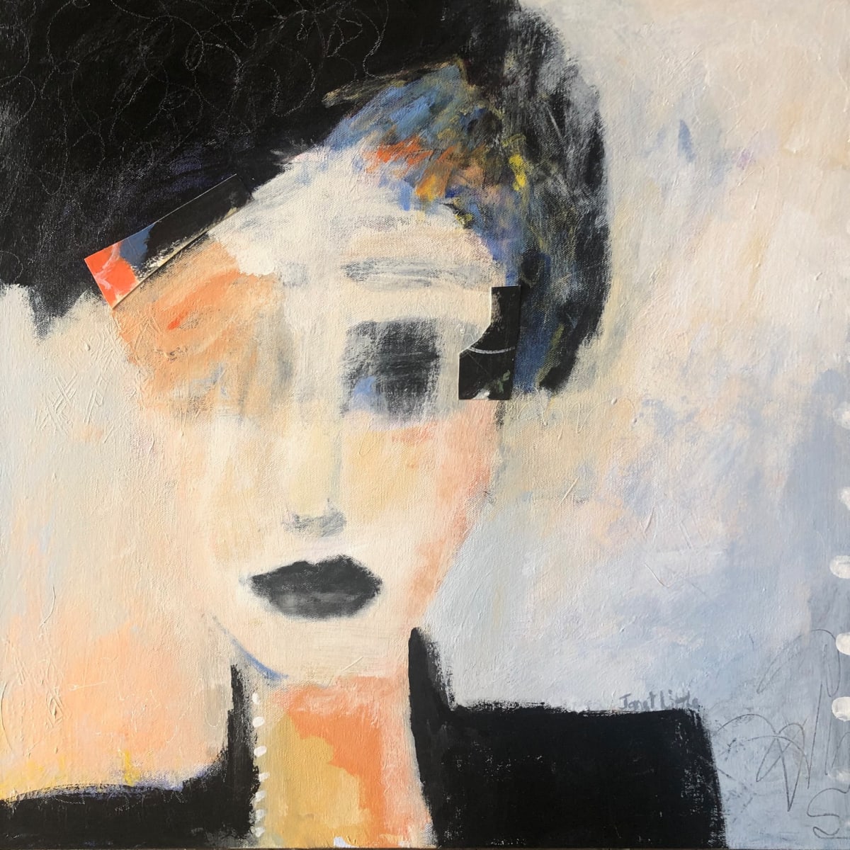 Ms Fragily Strong by Janet Little  Image: Sometimes we can be both strong and fragile at the same time...because women are complex, beautiful beings.