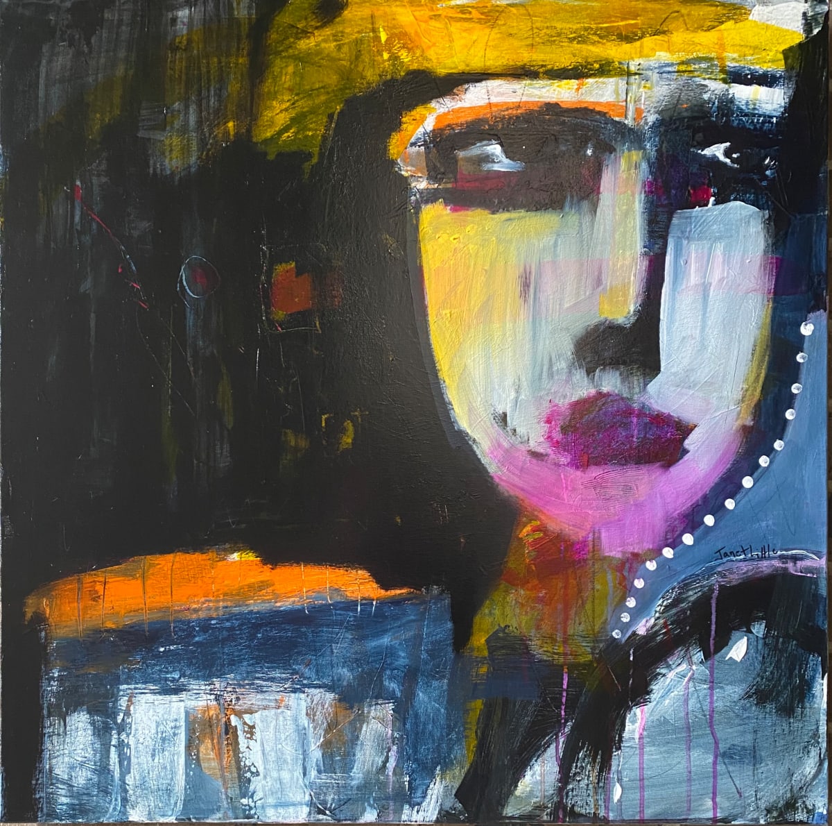 So Awkward by Janet Little Art 