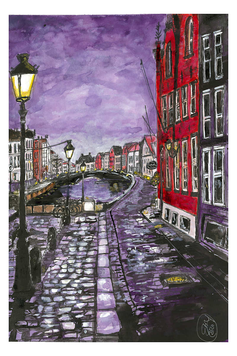 Under a Violet Sky, Image 1.