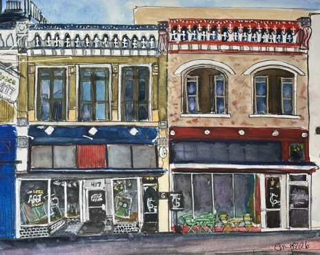 417 N.  Main Street Bloomington, IL by Eileen Backman, Image 1.