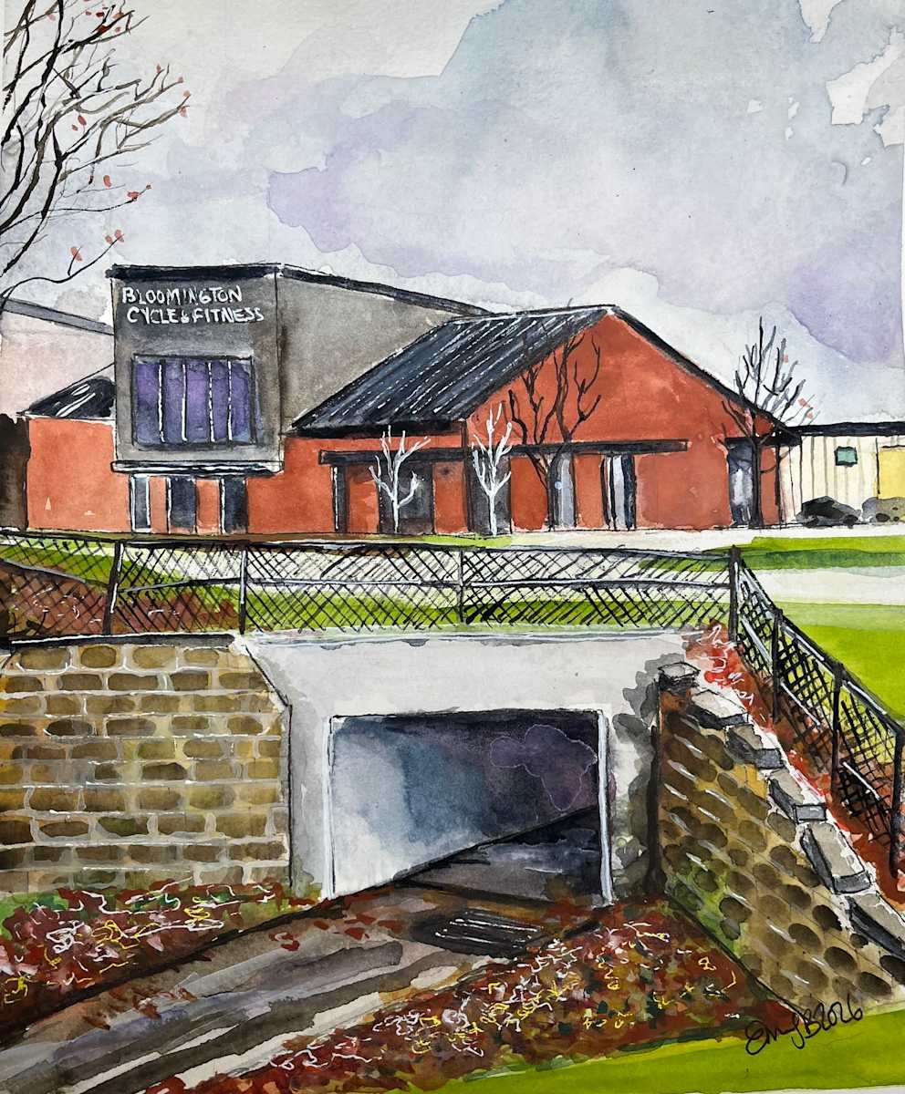 Bloomington Cylce by Eileen Backman, Image 1.