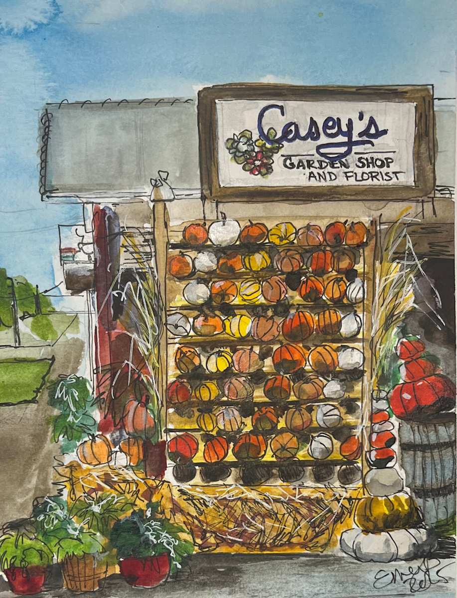 Casey's Garden Shop by Eileen Backman 
