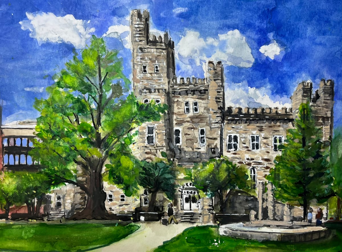 Cook Hall, Illinois State University by Eileen Backman 