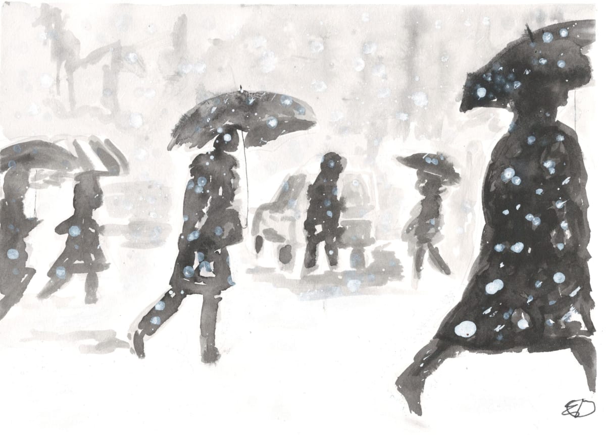 A Snowy Day in the City -- Limited Editions 2022 by Eileen Backman  Image: A Snowy Day in the City