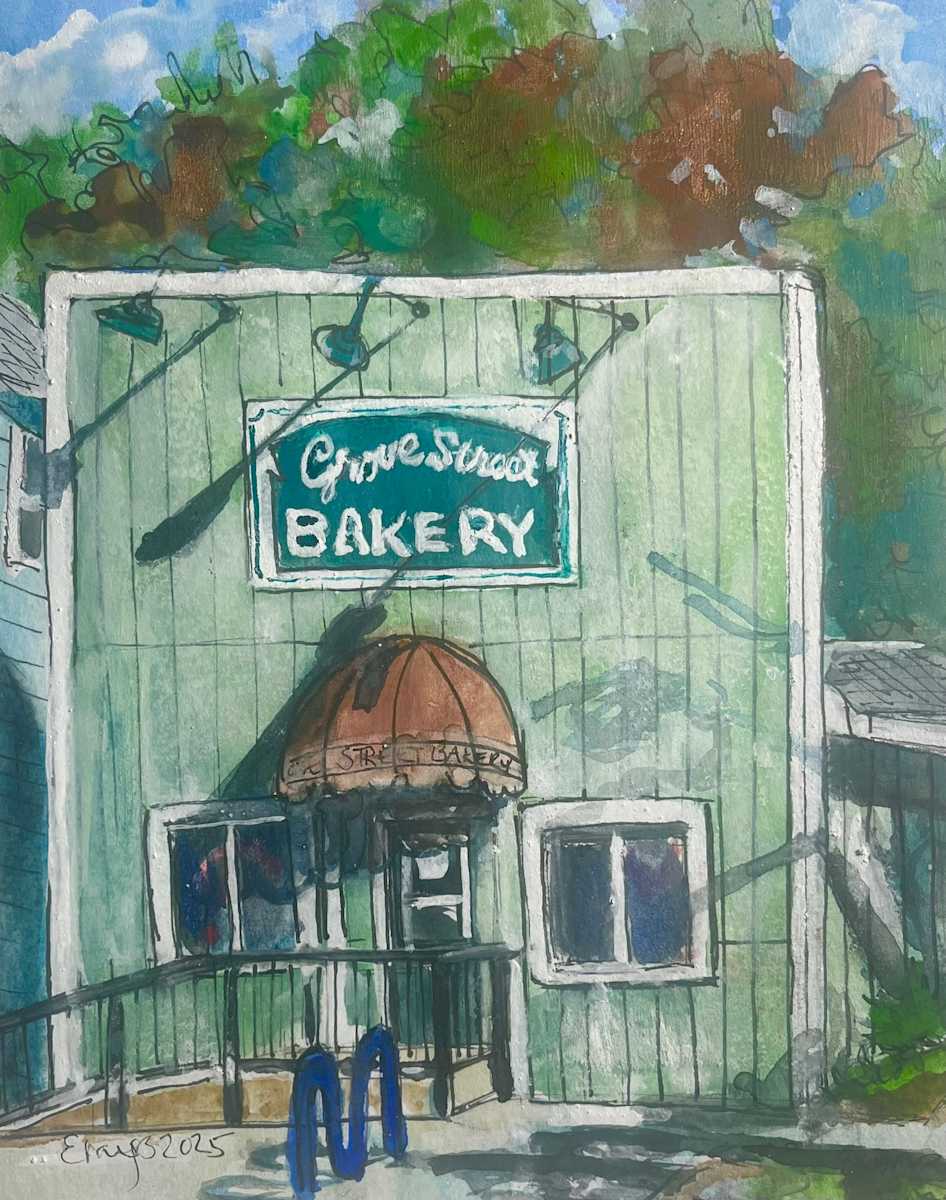 Grove Street Bakery ("Before") by Eileen Backman 