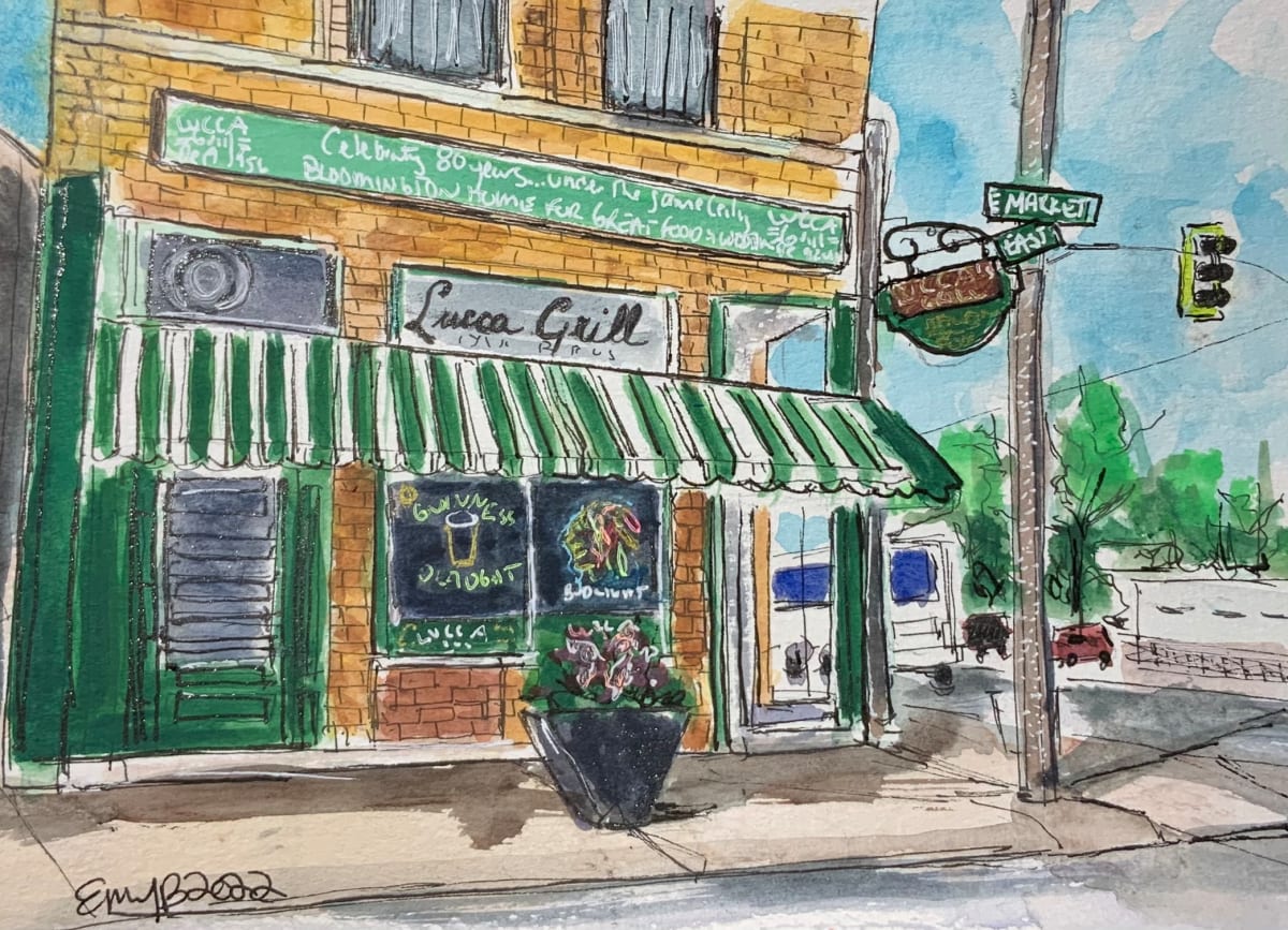 Lucca's Grill by Eileen Backman, Image 1.