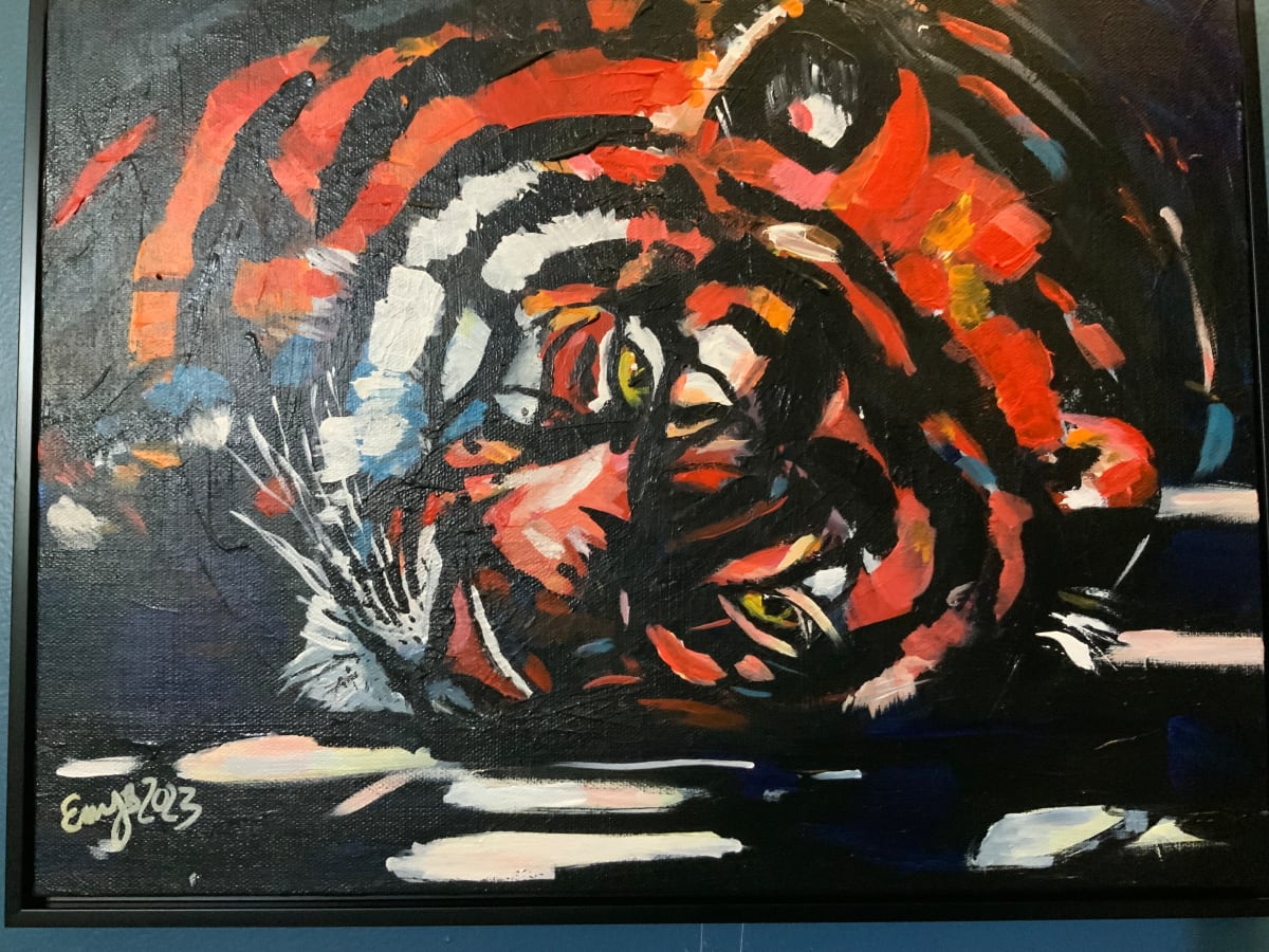 Sleepy Kitty by Eileen Backman 