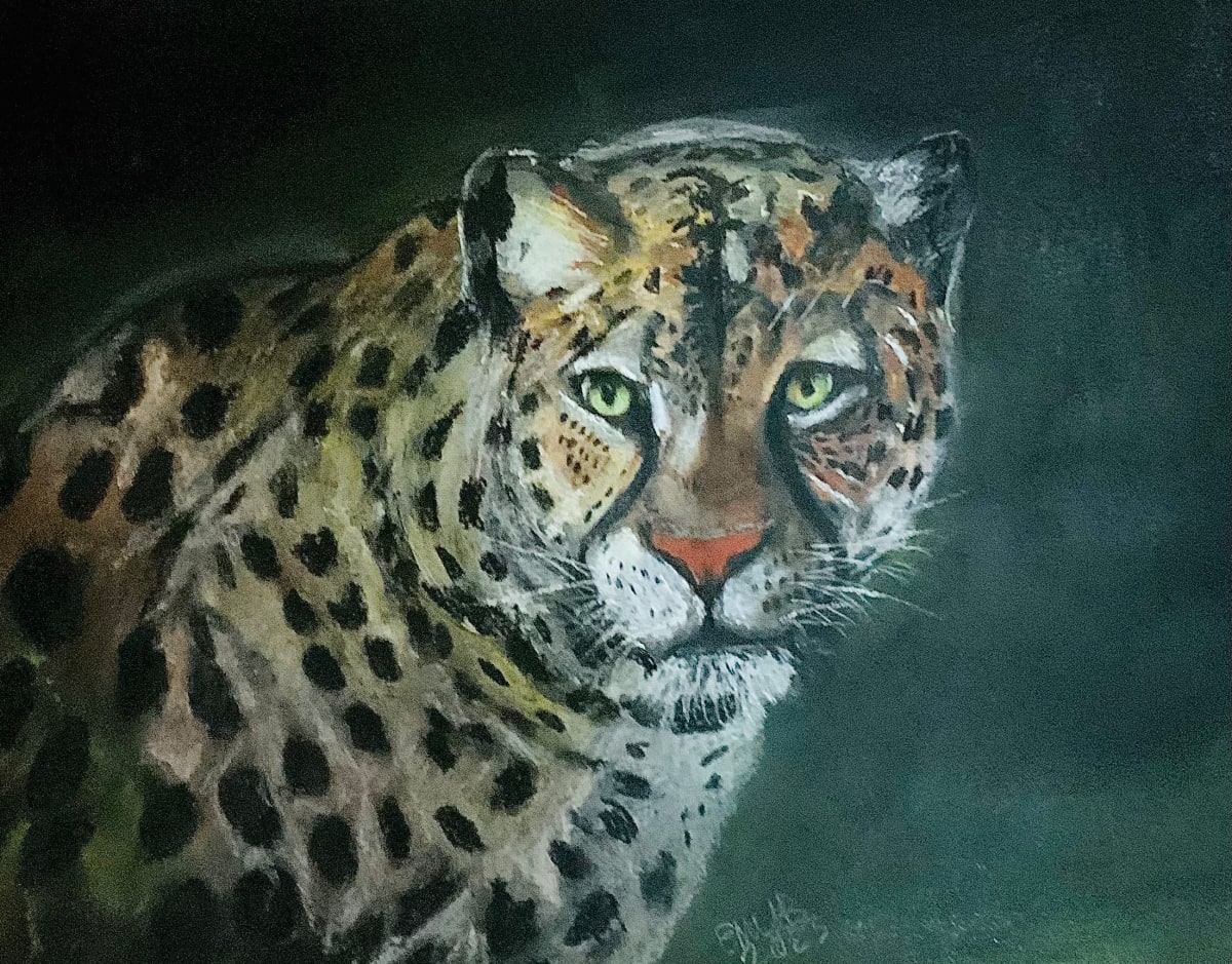 Portrait of a Leopard by Eileen Backman, Image 1.
