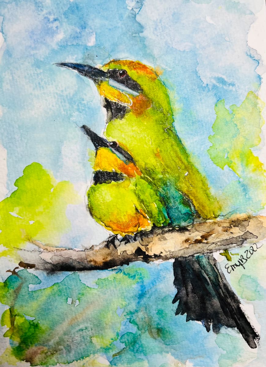 Spring Bird 3 by Eileen Backman 